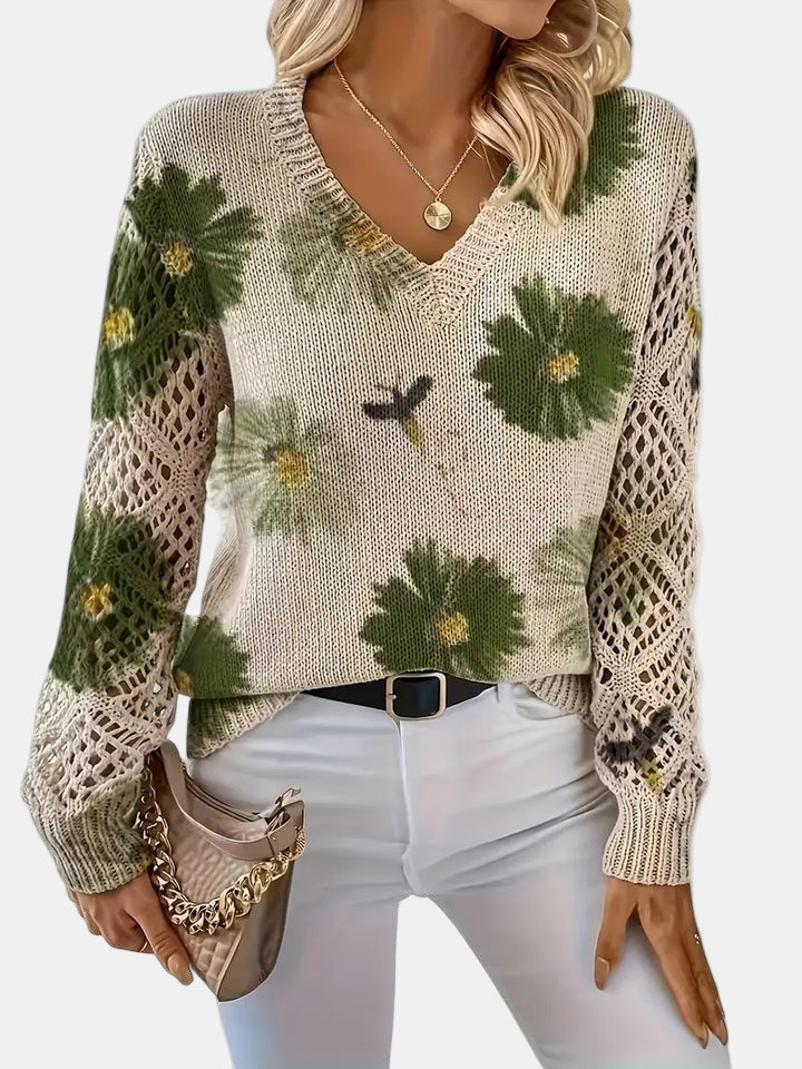 Yasmin - Blossom Knit Sweater
