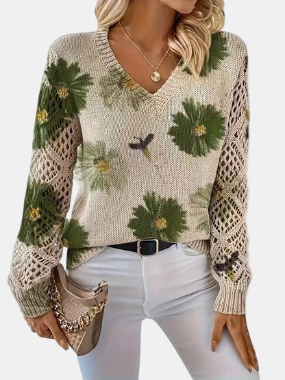 Yasmin - Blossom Knit Sweater