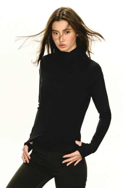 Sport Mock Neck Sweatshirt