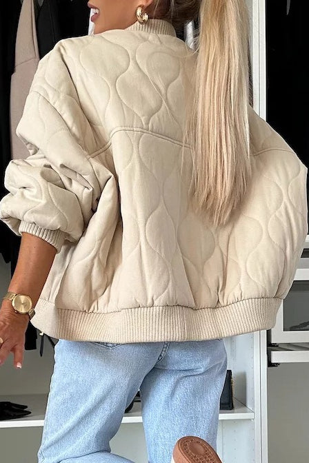 Button Padded Coat