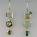 Green Earrings