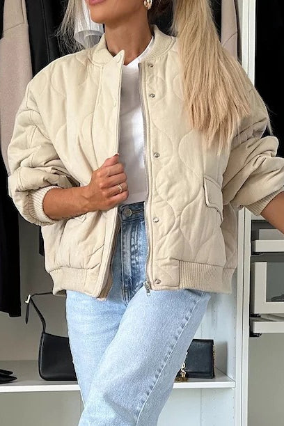 Button Padded Coat