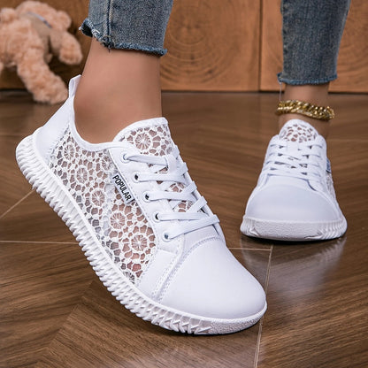 Mariam - Minimalist Lace Up Comfort Shoes