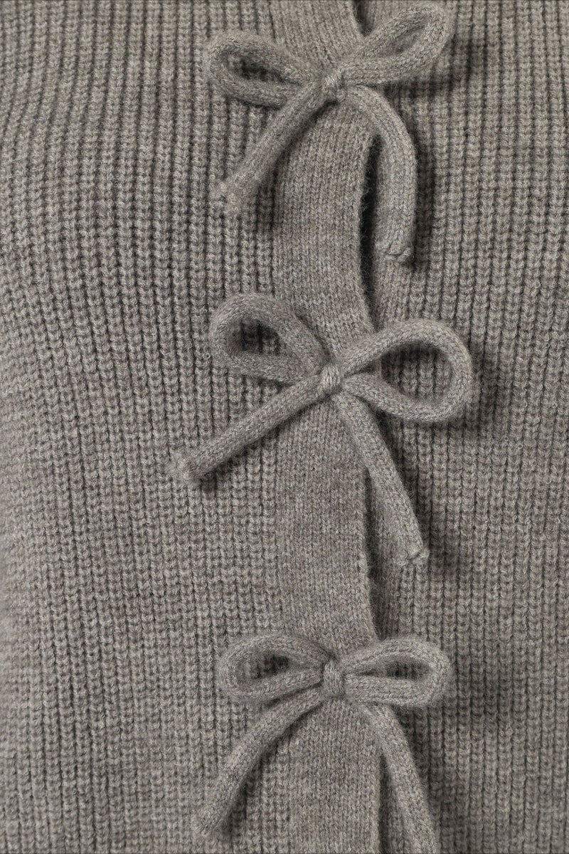 Knit Cozy Long-sleeve Cardigan