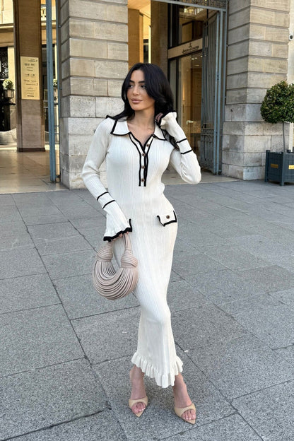 Knit Bodycon Maxi Dress