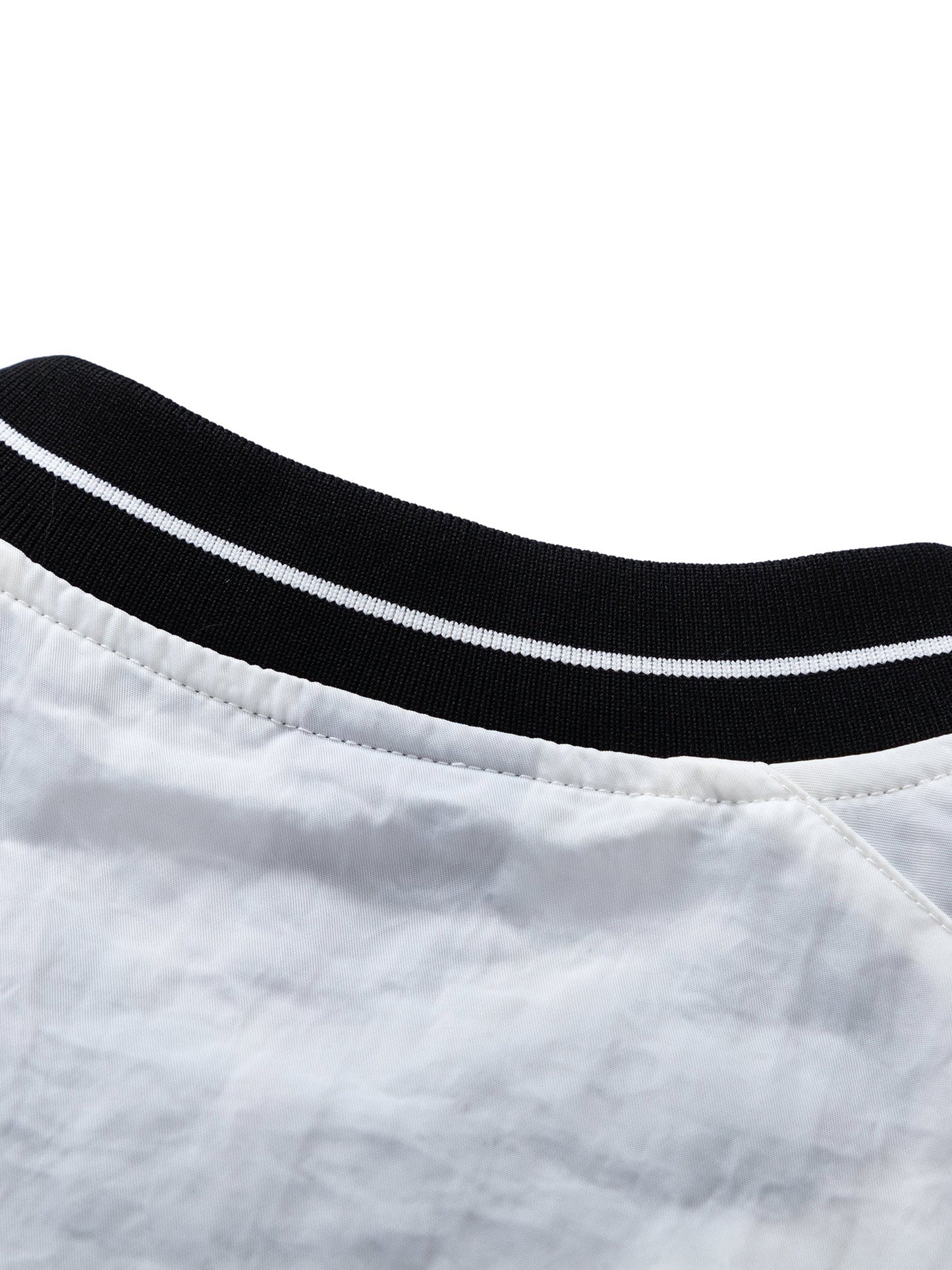 Two-tone Pieced Sweatshirt