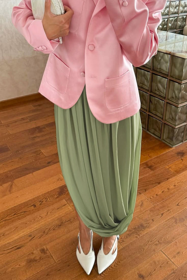 Chiffon Flowing Maxi Skirt