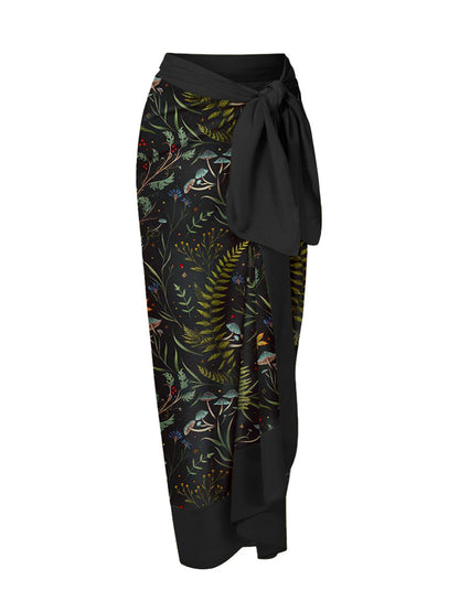 Wonderland Forest Printed One Piece and Skirt