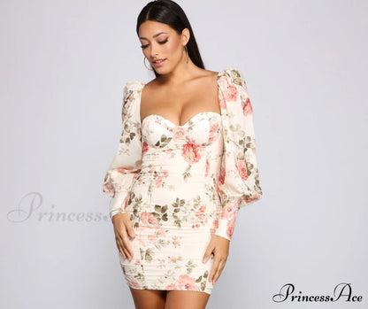 Bloom Stylish Chiffon Mini Dress