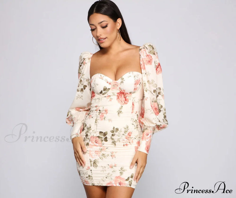 Bloom Stylish Chiffon Mini Dress