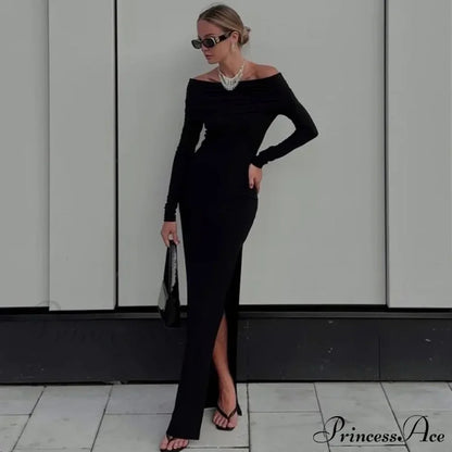 Mesh Print Spaghetti Strap Celebrity Maxi Dress