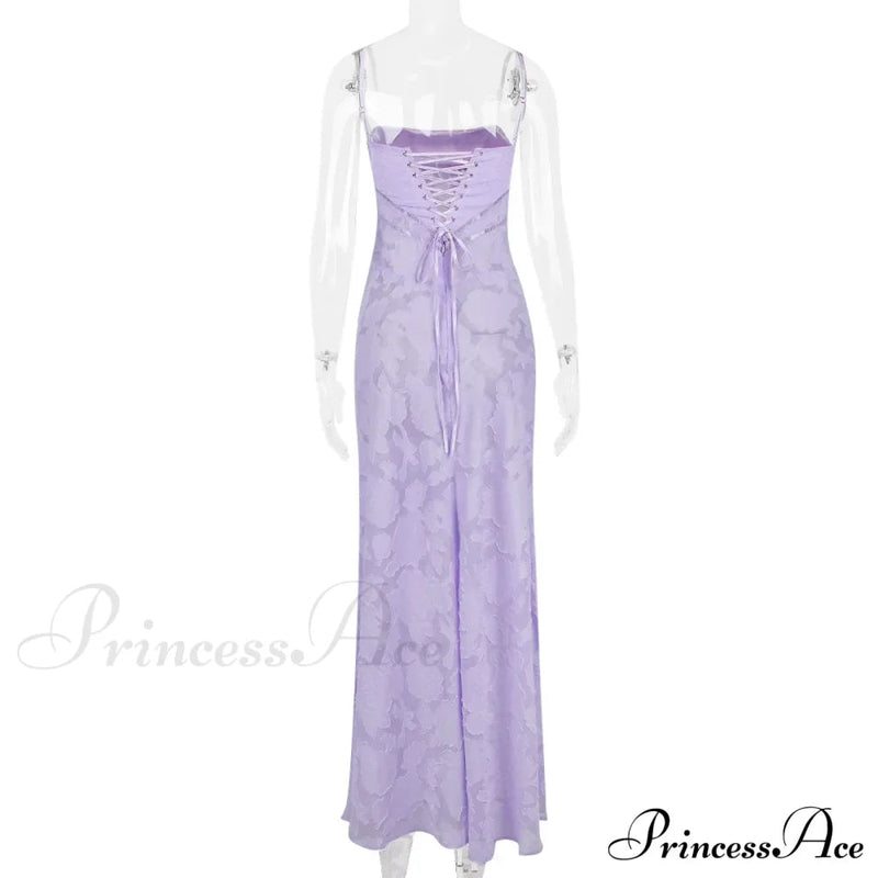 Print Stylish Sheer Maxi Dress
