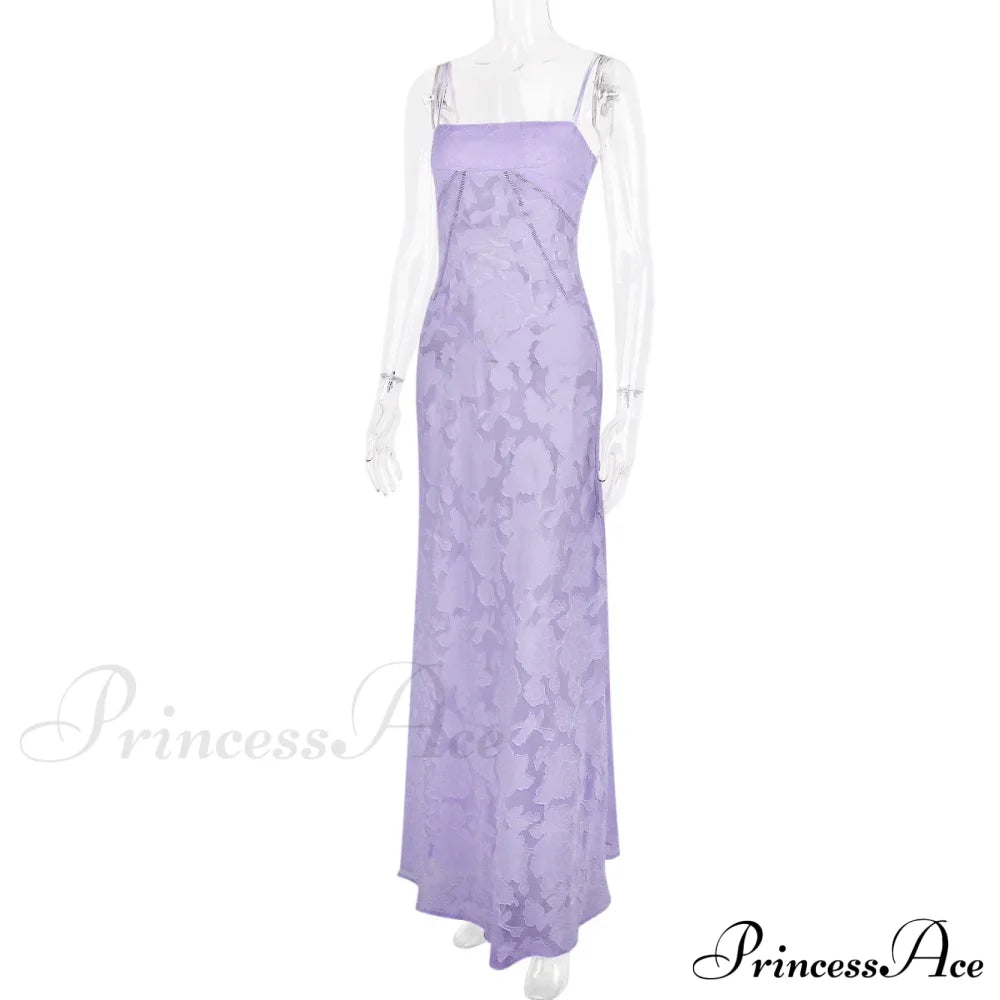 Print Stylish Sheer Maxi Dress