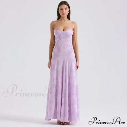 Print Stylish Sheer Maxi Dress
