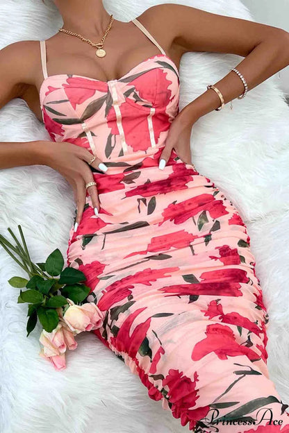 Rushed Bodycon Cami Dress