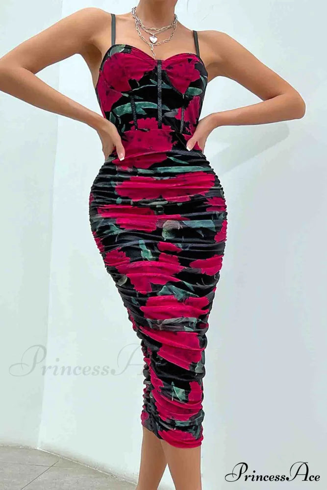 Rushed Bodycon Cami Dress