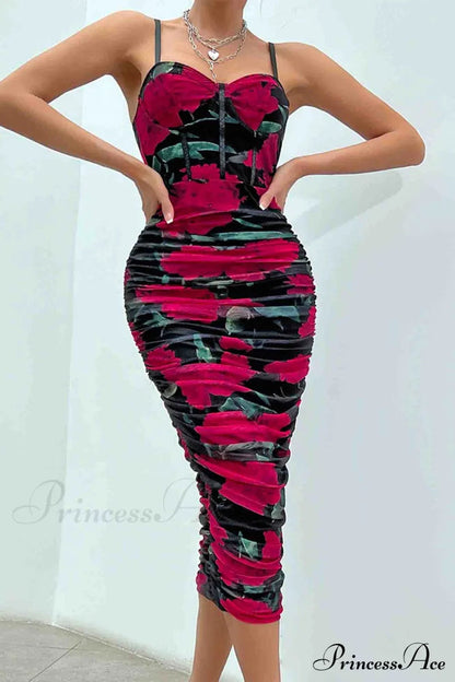 Rushed Bodycon Cami Dress