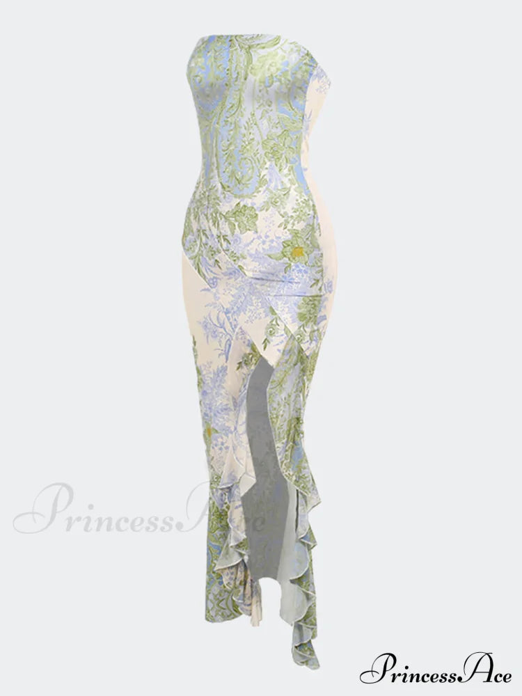 Stylish Slit Maxi Dress
