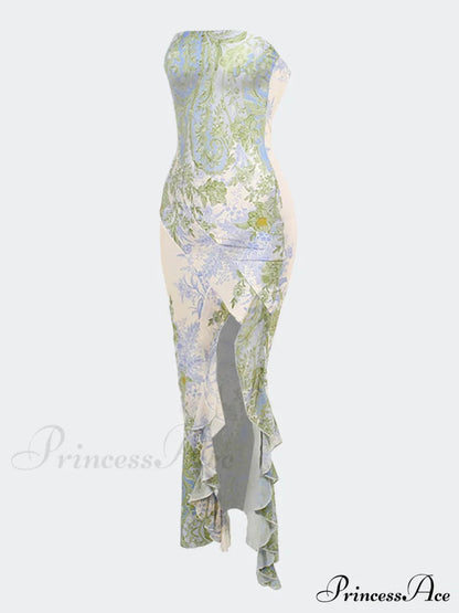Stylish Slit Maxi Dress