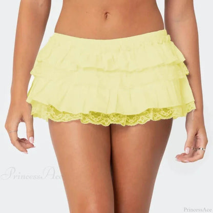 Flowy Ruffle Tiered Bloomer Skirt