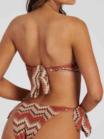 Printed Bikin and Skirt or Pants