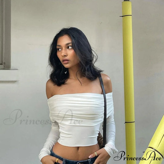 Folded Strapless Graceful Mini Dress
