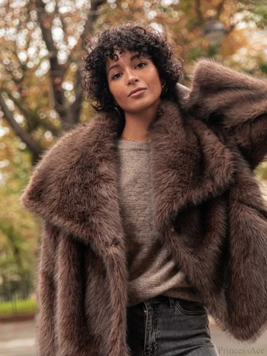 Fox Fluffy Short Coat