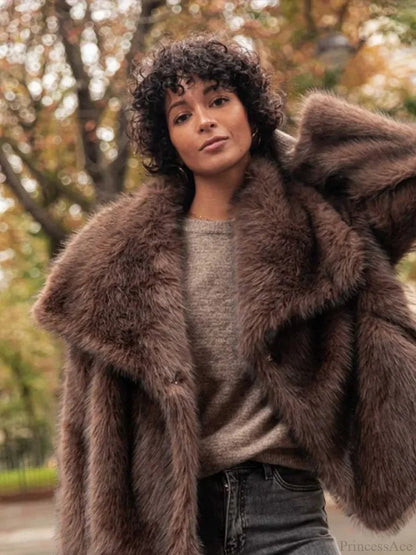 Fox Fluffy Short Coat