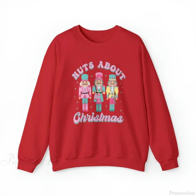 Funny Nutcracker Christmas Shirt Crewneck Pullover Christmas Sweater