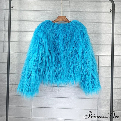 Fur Fringe Coat
