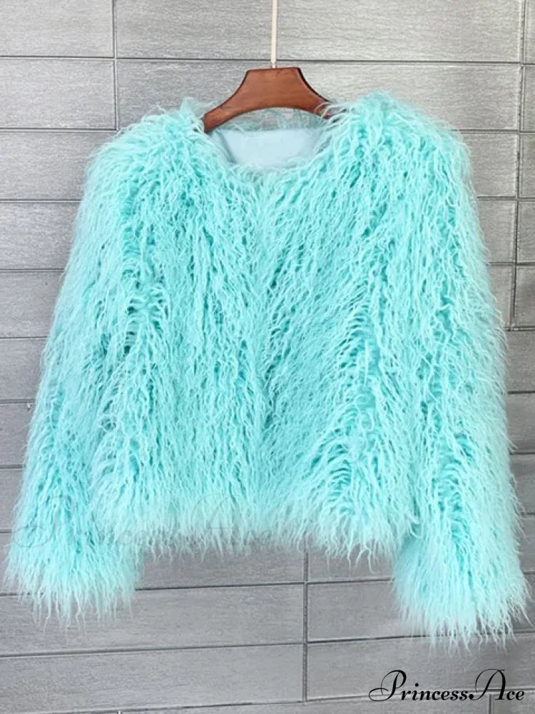 Fur Fringe Coat
