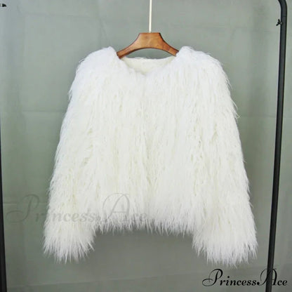 Fur Fringe Coat