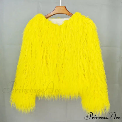 Fur Fringe Coat