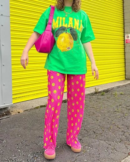 Gothic Harajuku Lemon Graphic T-shirt