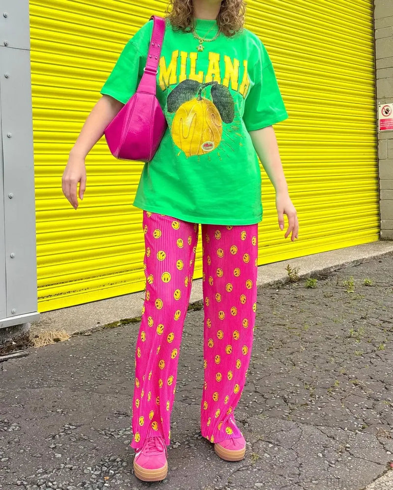 Gothic Harajuku Lemon Graphic T-shirt