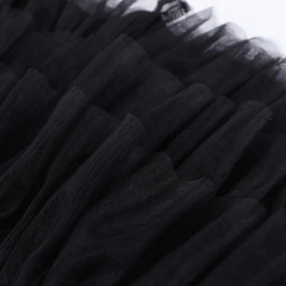 Gothic High Waist Mini Skirt