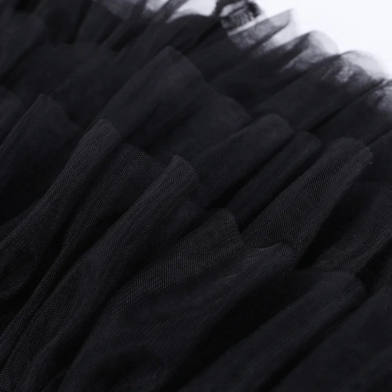 Gothic High Waist Mini Skirt