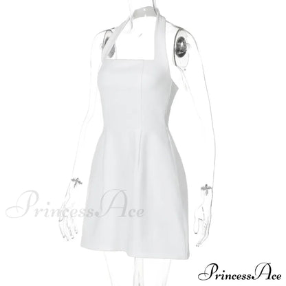 Halter Stylish Mini Dress