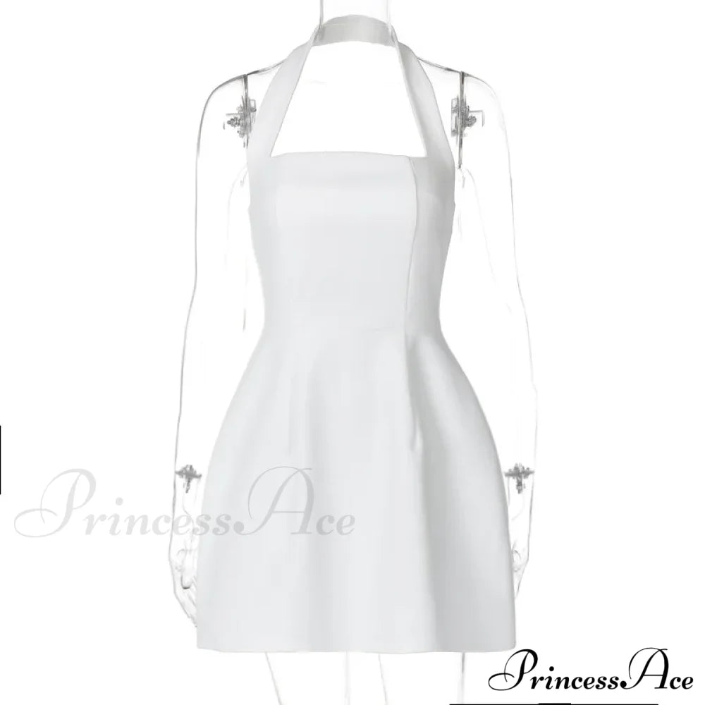 Halter Stylish Mini Dress