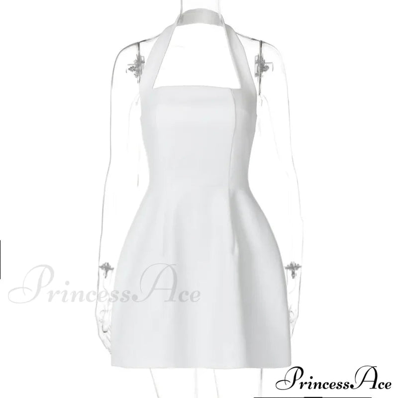 Halter Stylish Mini Dress