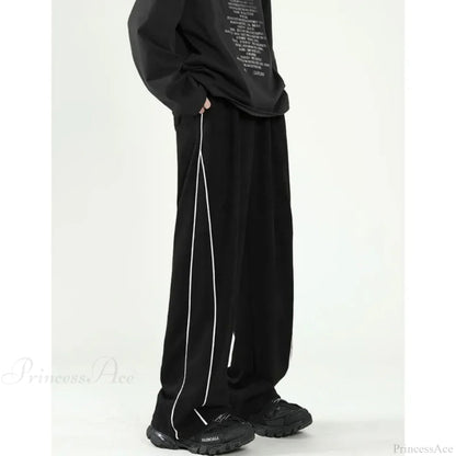 Harajuku Stripe Sweatpants Oversized Pants