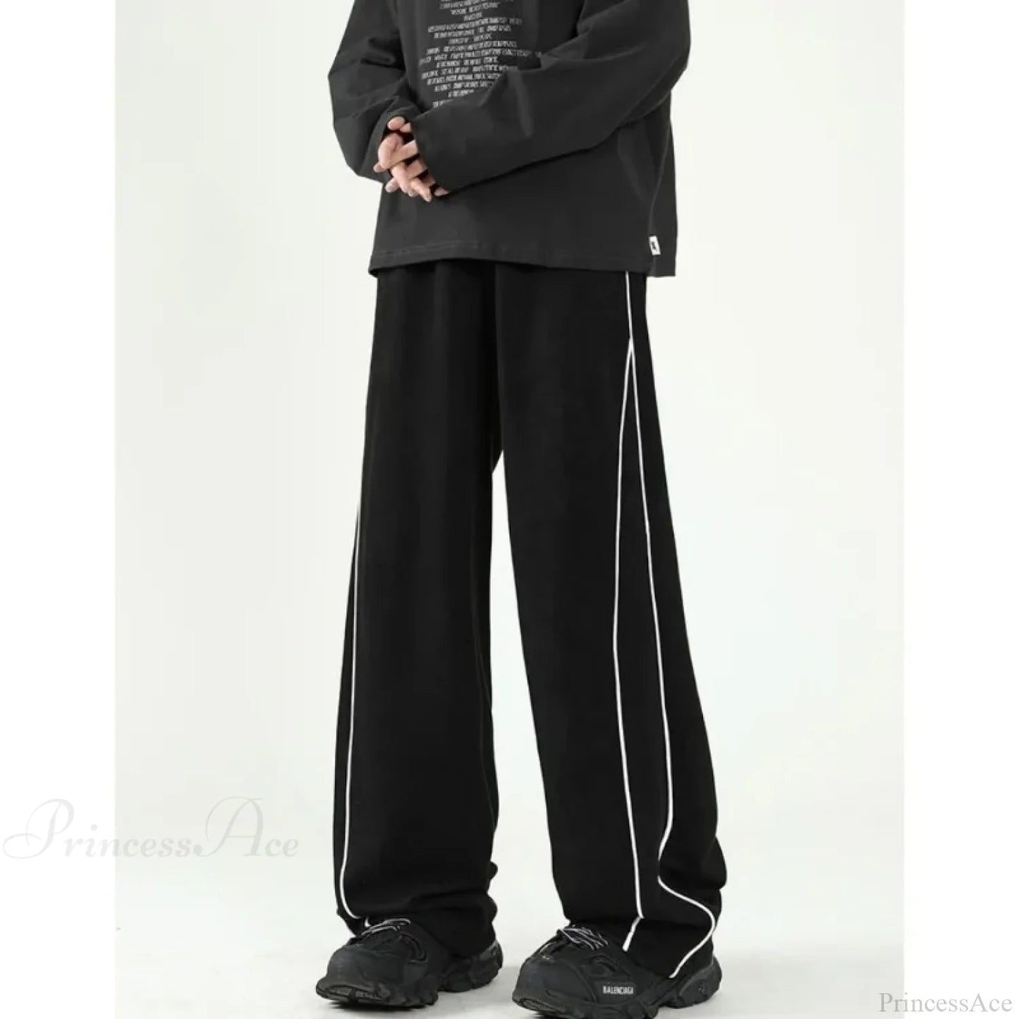 Harajuku Stripe Sweatpants Oversized Pants