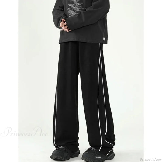 Harajuku Stripe Sweatpants Oversized Pants