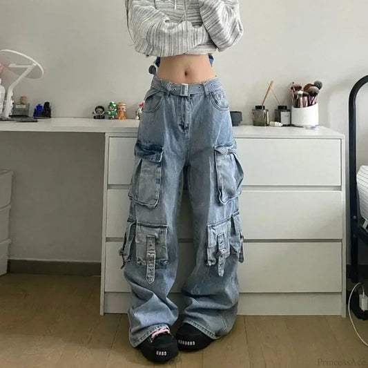 Heavy Industry Cargo Jeans Pants