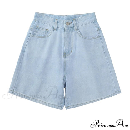 High Baggy Mom Wide Trousers Jeans Warm-season Leg Waist Denim Straight Pants