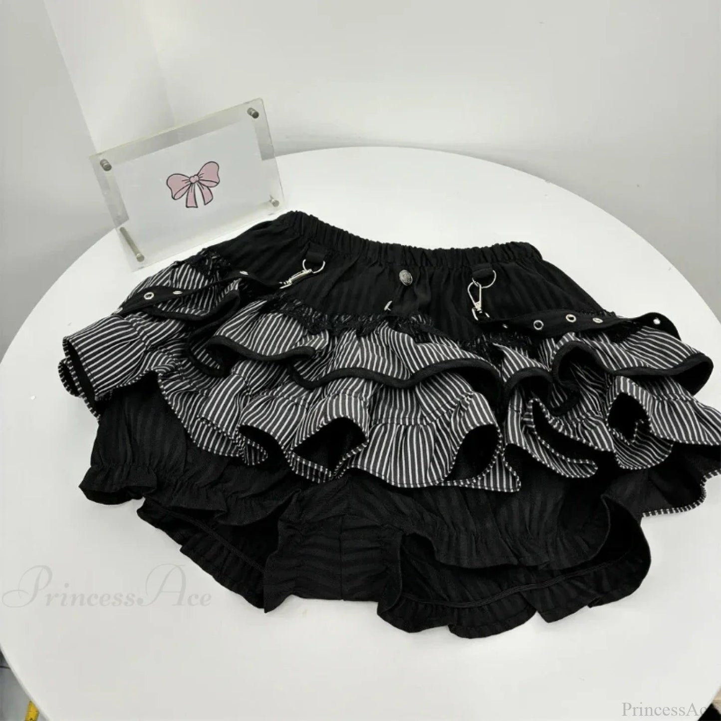 High Waist Cake Lace Skirt