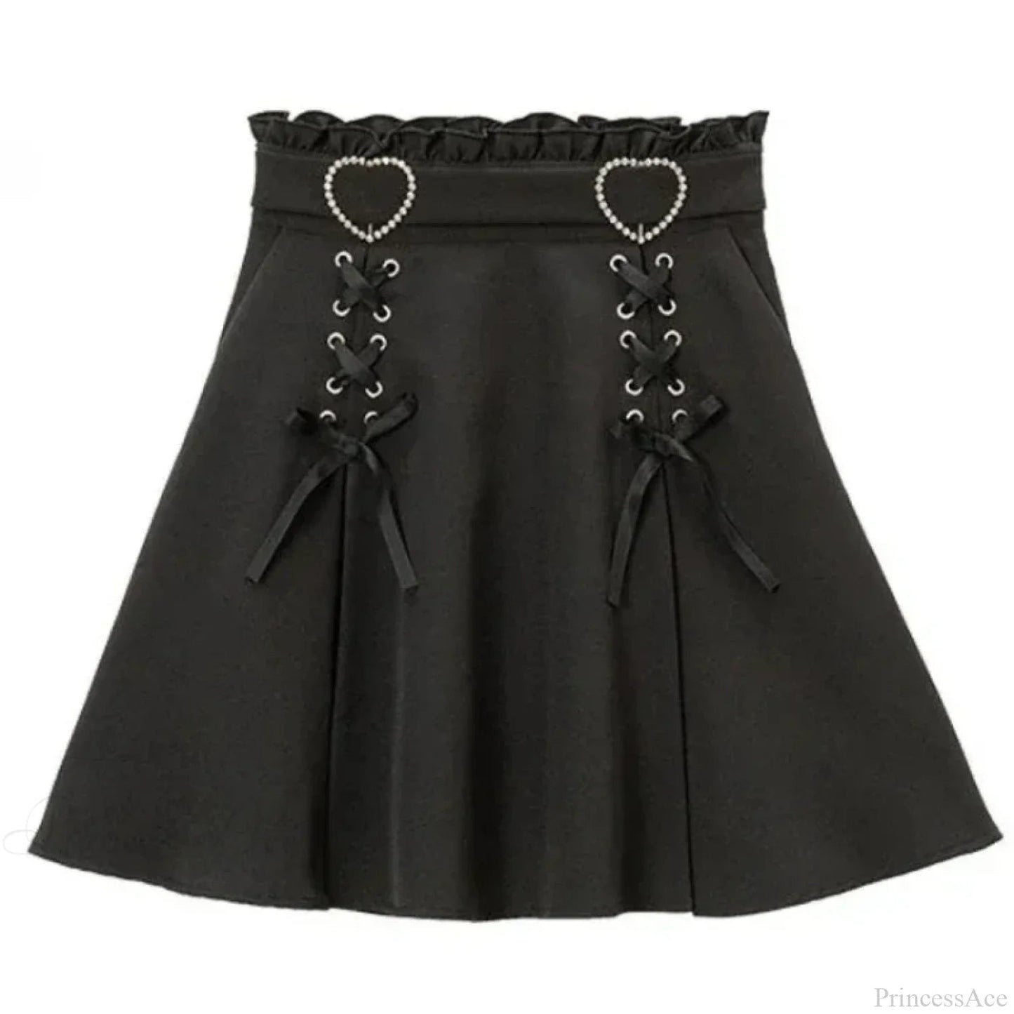 High Waist Cake Lace Skirt