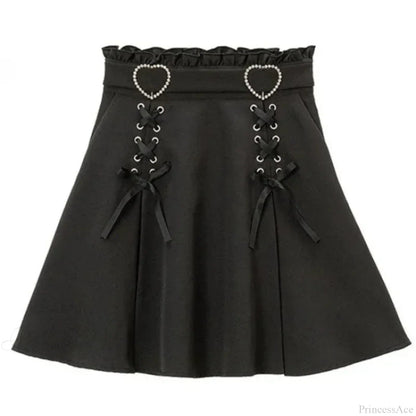 High Waist Cake Lace Skirt
