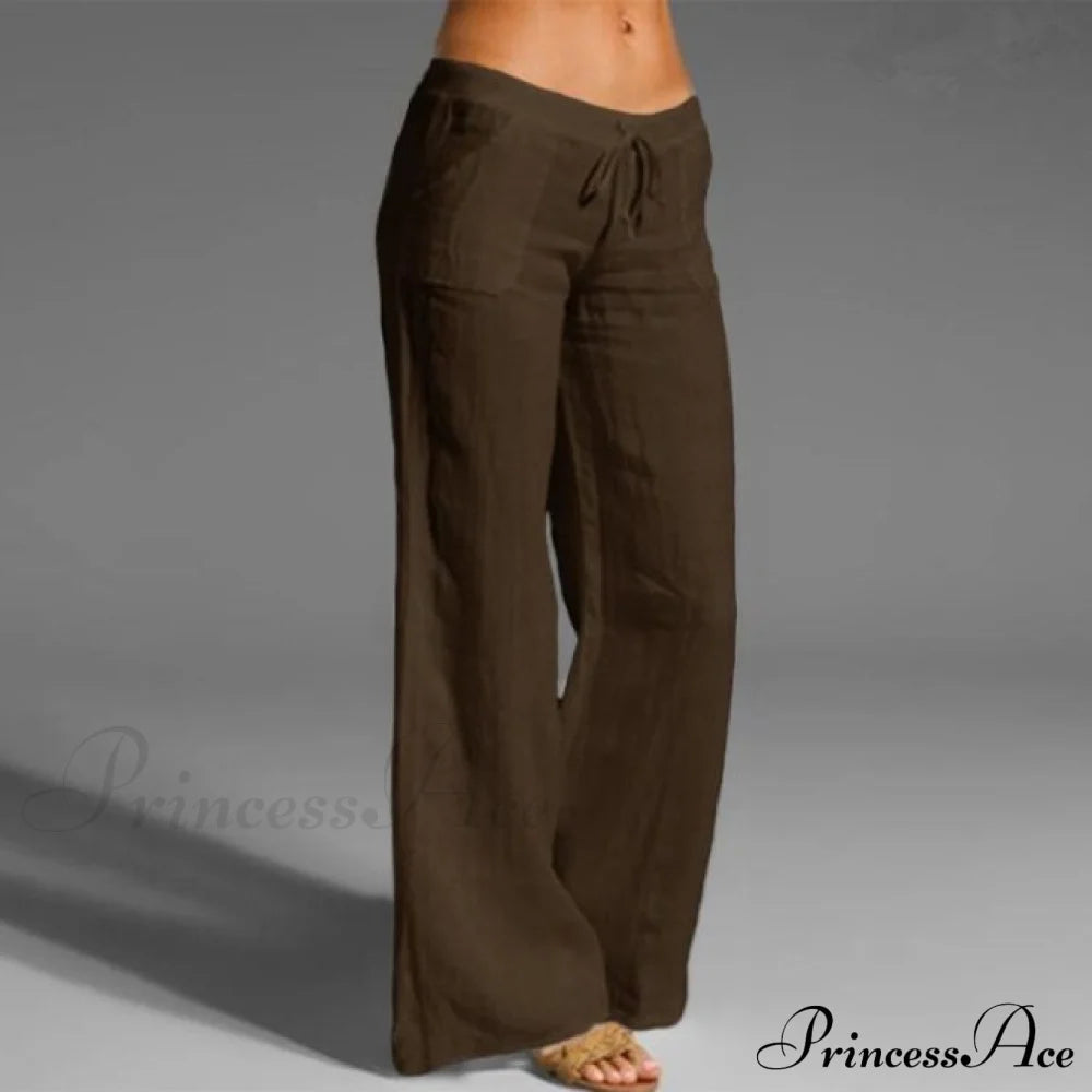High Waist Loose Wide Leg Pants