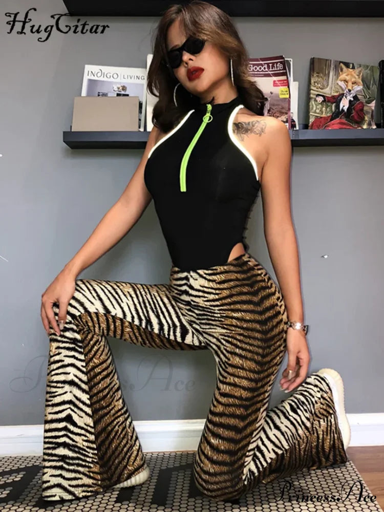 High Waist Leopard Print Leggings Bodycon Autumn Winter Pants